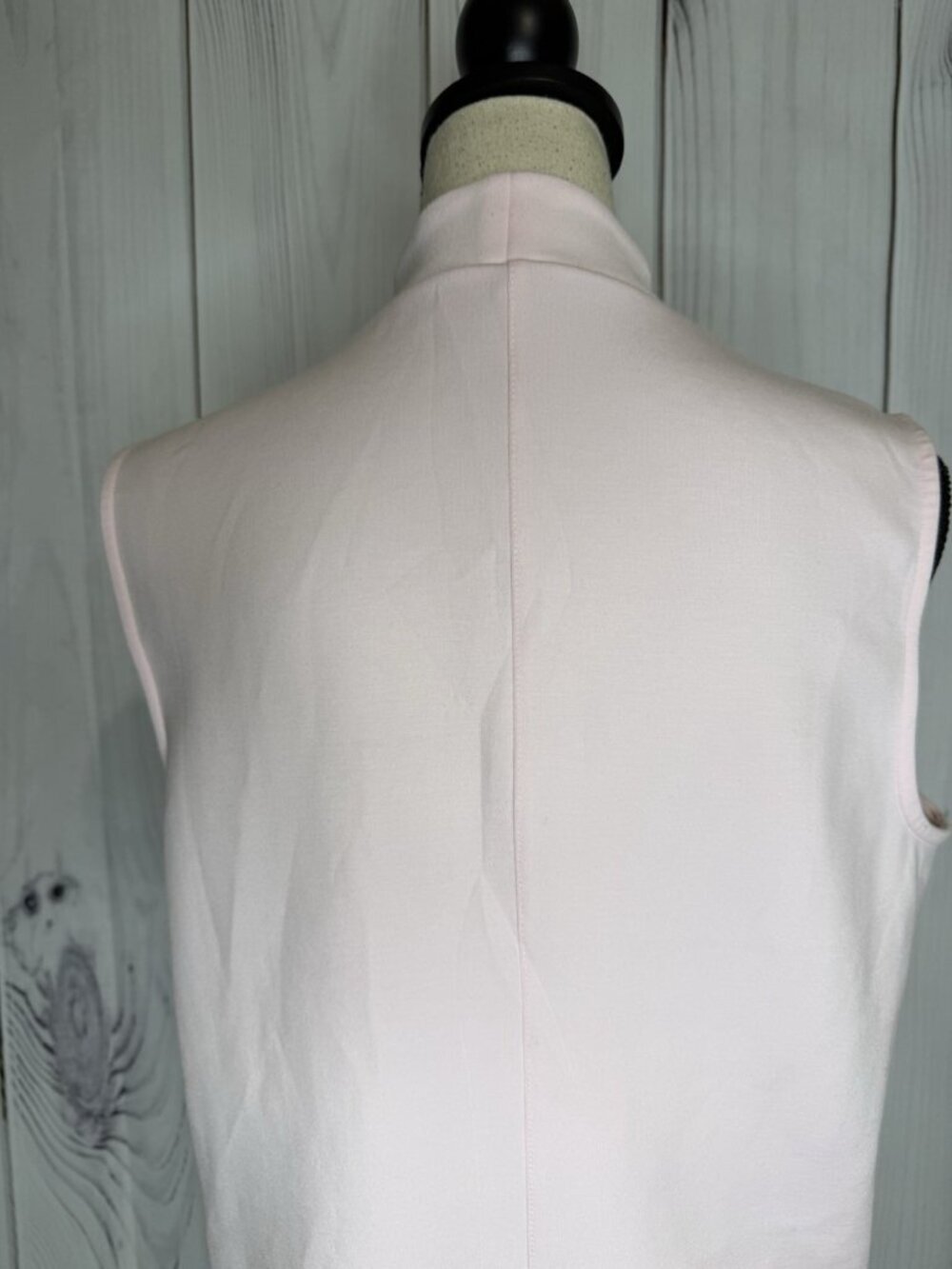 Spanx AirEssentials Mock Neck Tank Top Sz XL Light Pink Sleeveless Top 20377R - Picture 8 of 12